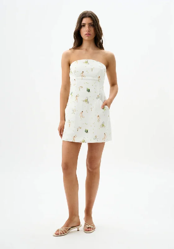 Summer floral strappy beach mini dress-Spencer Mini Dress - Break Point