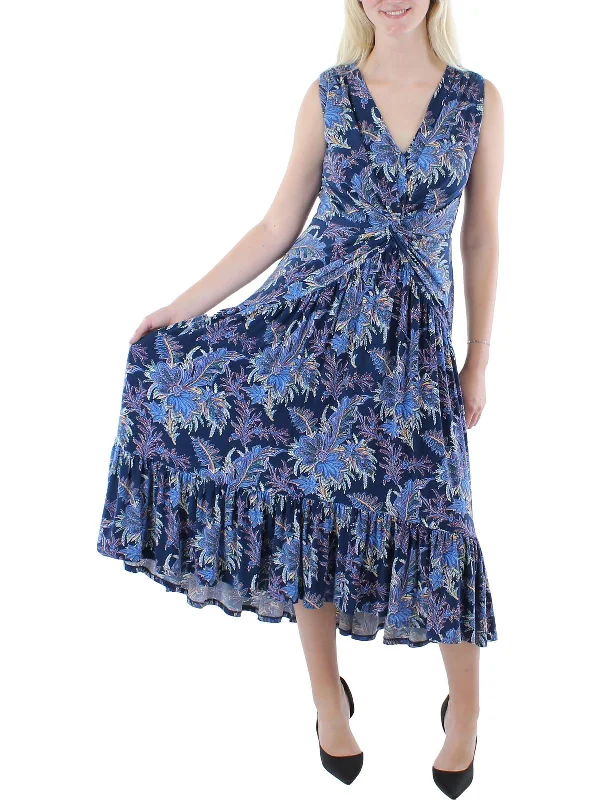 Maxi Dress For Winter -Womens Floral Long Maxi Dress