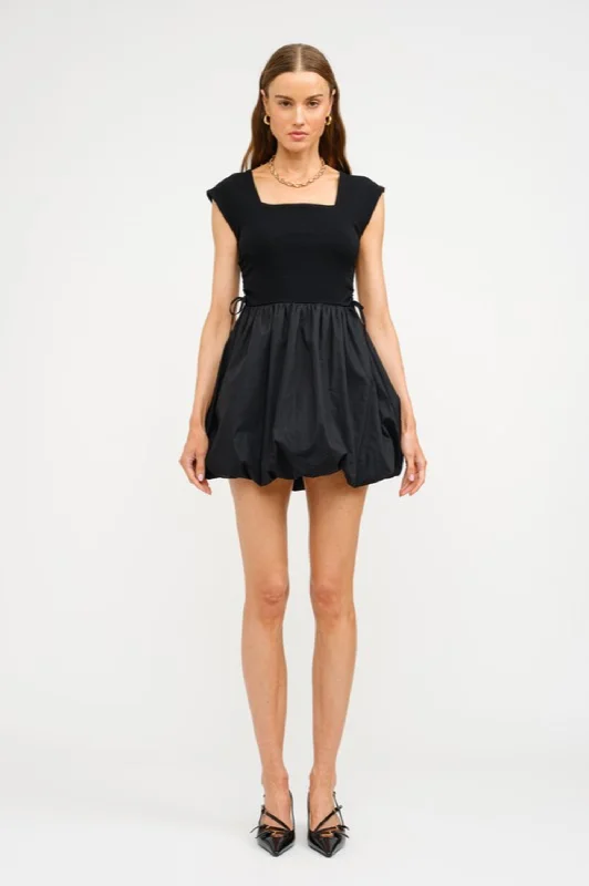 Sexy back-tie mini dress-Naella Mini Dress