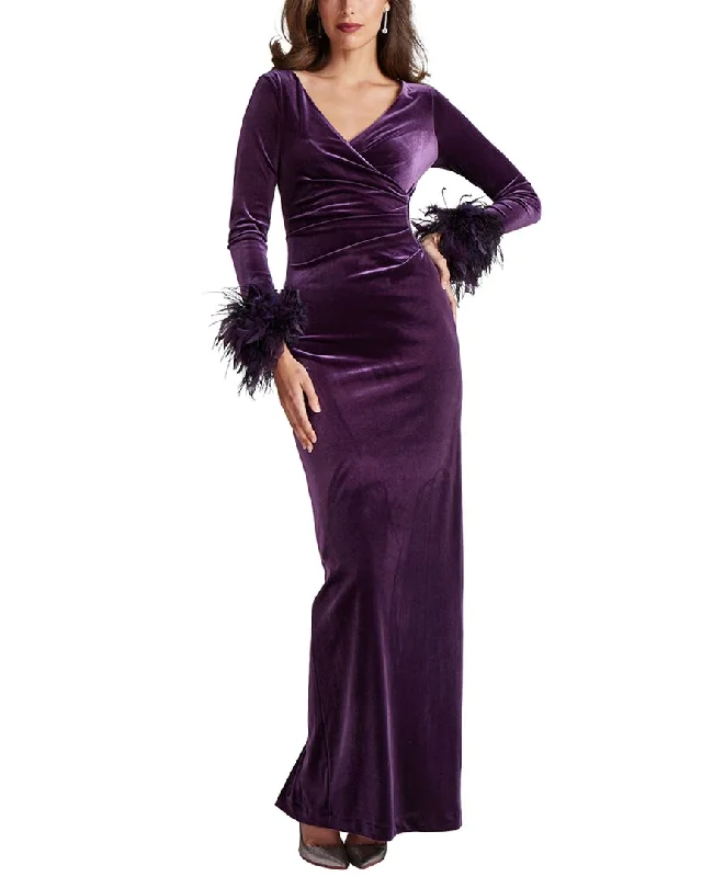 Maxi Dress For Formal Dinner -Teri Jon by Rickie Freeman Special Occasion Long Dress