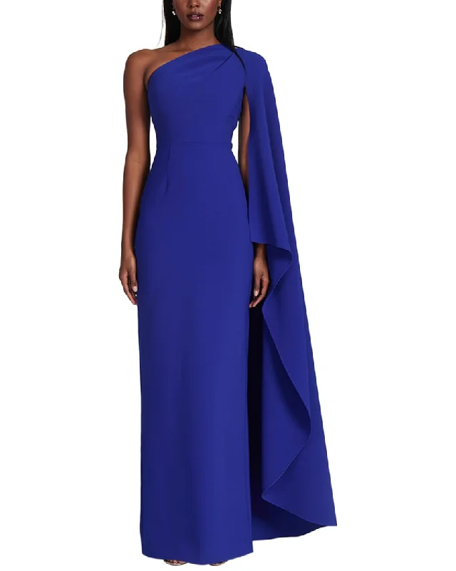 Maxi Dress With Pockets -Teri Jon by Rickie Freeman Special Occasion Long Dress