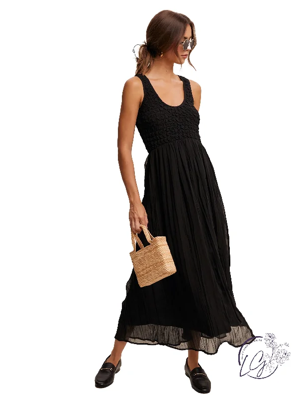 Maxi Dress With Sweetheart Neckline -In My Mind Maxi Dress