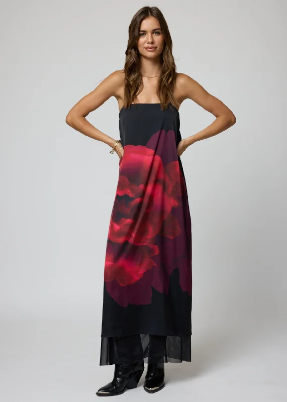 Maxi Dress For Evening Gala -THE CATALINA MAXI SLIP DRESS