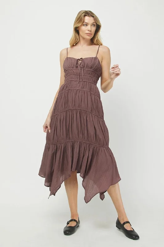 Maxi Dress With Tulle -Katy Maxi Dress