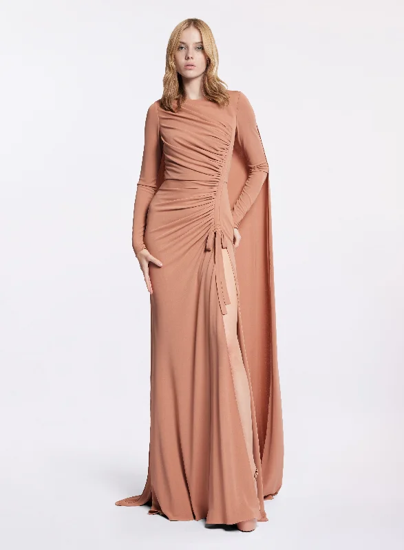 Maxi Dress For Winter -Jersey Long Dress