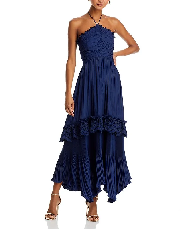 Evening Maxi Dress -Dulce Halter Maxi Dress